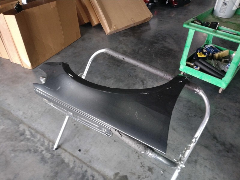 2016 Volkswagen CC Right Fender Grey Used OEM 34502 73K Miles