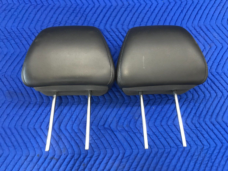 2008 2009 NISSAN ALITMA FRONT RIGHT LEFT HEADREST HEAD REST LEATHER BLACK OEM