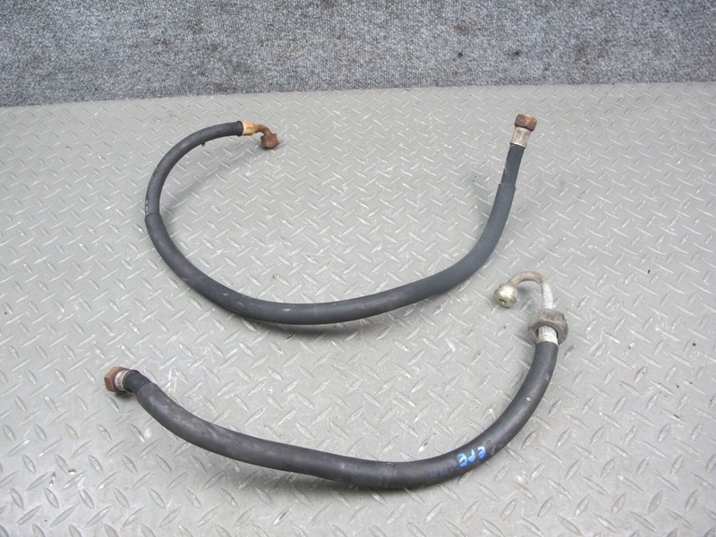 1984-1986 PORSCHE 928 S FUEL GAS TANK HOSE LINE SET OF 2
