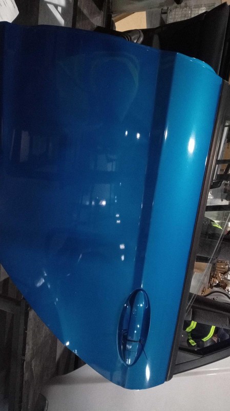 2012 Ford Fiesta Left Rear Door Blue OEM 172936 - 111k Miles, Good Condition