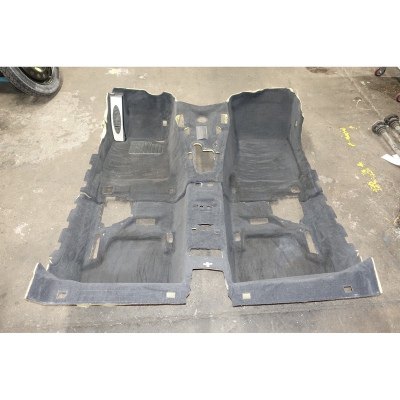 07-13 BMW E93 3-Series Convertible Factory Floor Covering Carpet Set Black OEM