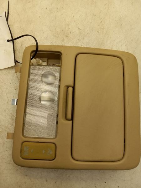 99-03 LEXUS RX300 BEIGE FRONT OVERHEAD ROOF CONSOLE ASSEMBLY