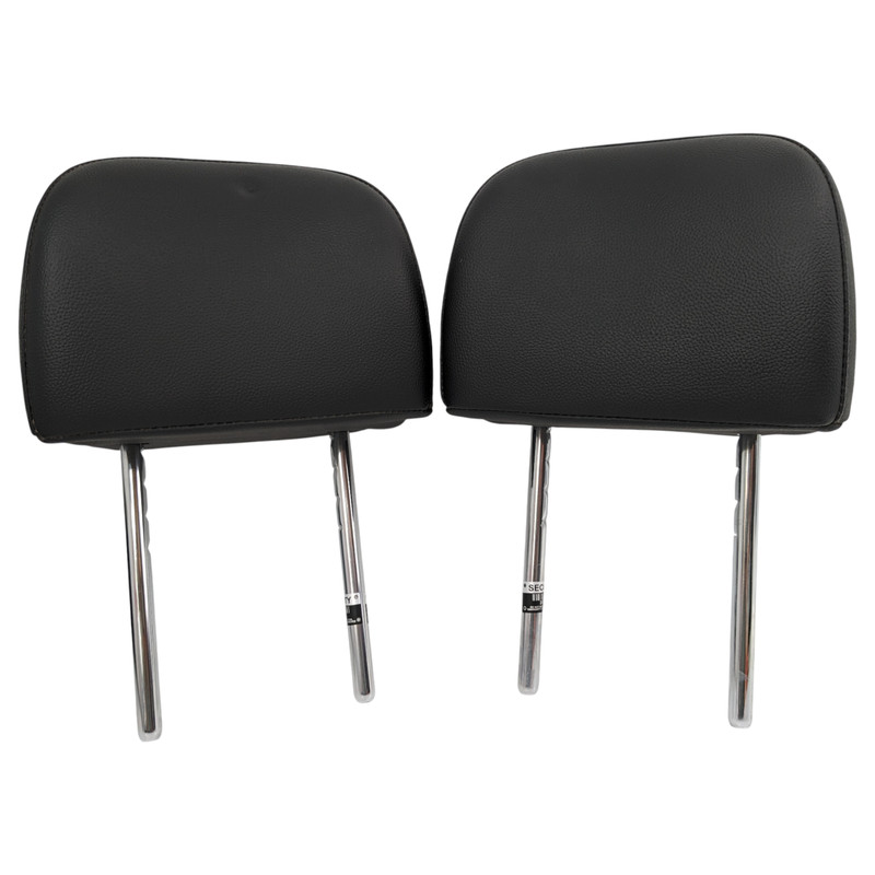 2020-2024 Hyundai Palisade Front Left Right Headrest Leather Black Pair OEM
