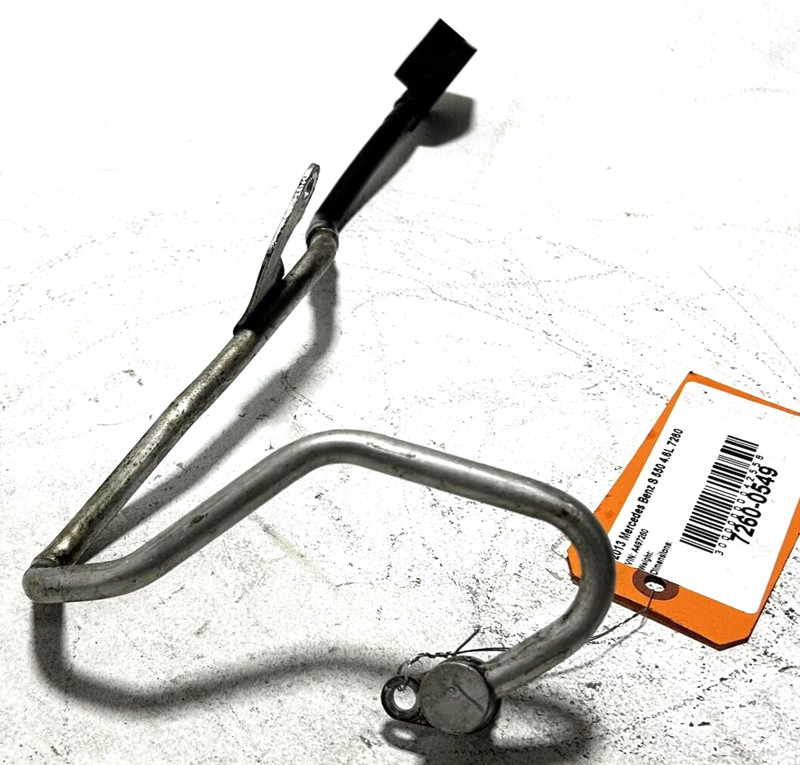 2013 Mercedes W221 S550 4.7L Turbocharger Coolant Water Return Pipe Line OEM