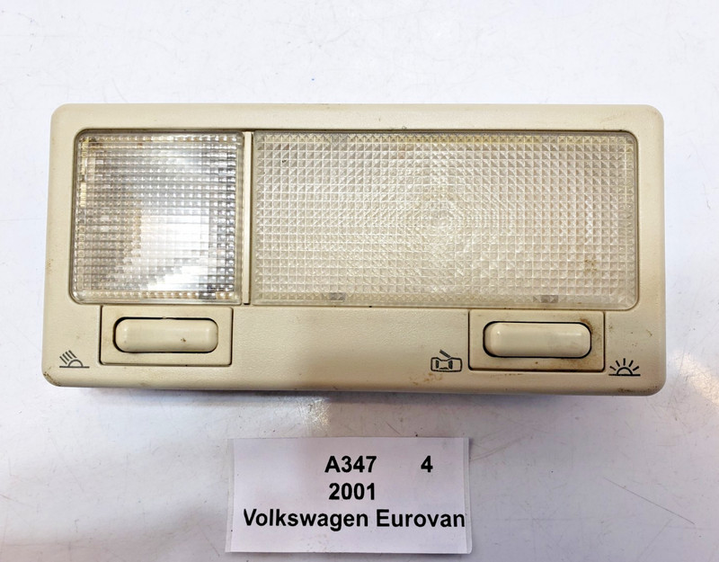 ✅1999-2003 OEM Volkswagen Eurovan GLS Upper Roof Dome Map Reading Interior Light