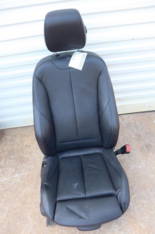 2014-2020 BMW 430I GRAN COUPE F36 FRONT PASSENGER SEAT BLACK DAKOTA/ SCHWARZ OEM