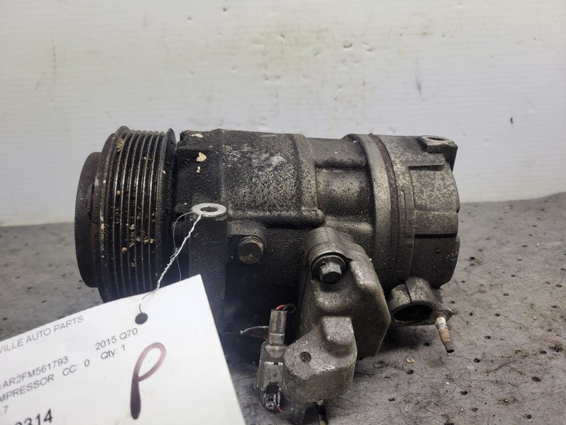 Air Conditioner AC Compressor VQ37VHR Fits 09-19 370Z 1728532