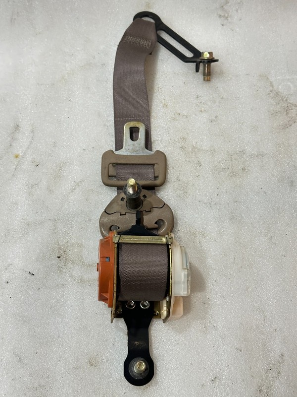 2000-2004 Toyota Tacoma Passenger Right REAR Tan Seat Belt EXTRA CAB