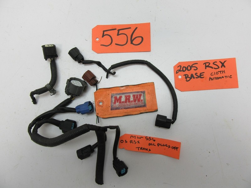 05 06 RSX WIRE HARNESS SENSOR CONNECTOR AUTOMATIC TRANSMISSION PIG TAIL END