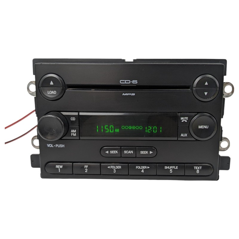 04-10 Ford F-150 F150 Mustang Taurus Expedition Explorer 6 CD Mp3 Player TESTED
