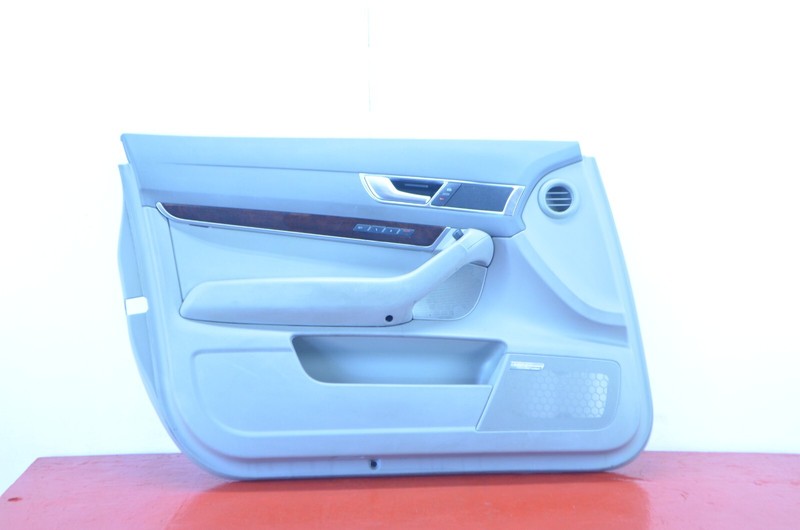 05-08 AUDI A6 FRONT LEFT DRIVER SIDE INTERIOR DOOR PANEL OEM