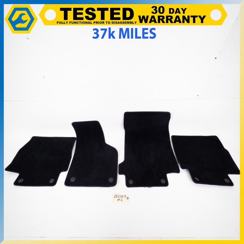 05-16 ASTON MARTIN DB9 FRONT & REAR FLOOR MAT CARPET COVER SET OF 4 OEM