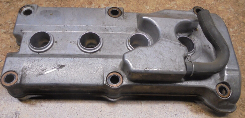 1991 Honda CBR600 CBR 600 CBR600F2 Engine Cylinder Head Valve Cover Panel Motor