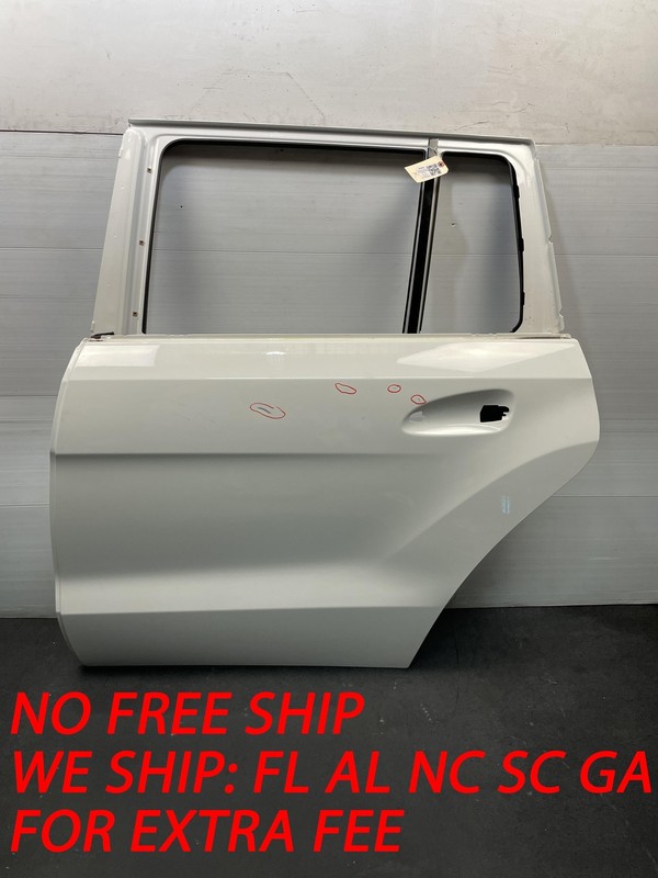 Rear Left Door Shell 2018 Mercedes-Benz GLS 550 1667300305 2017 2019 X