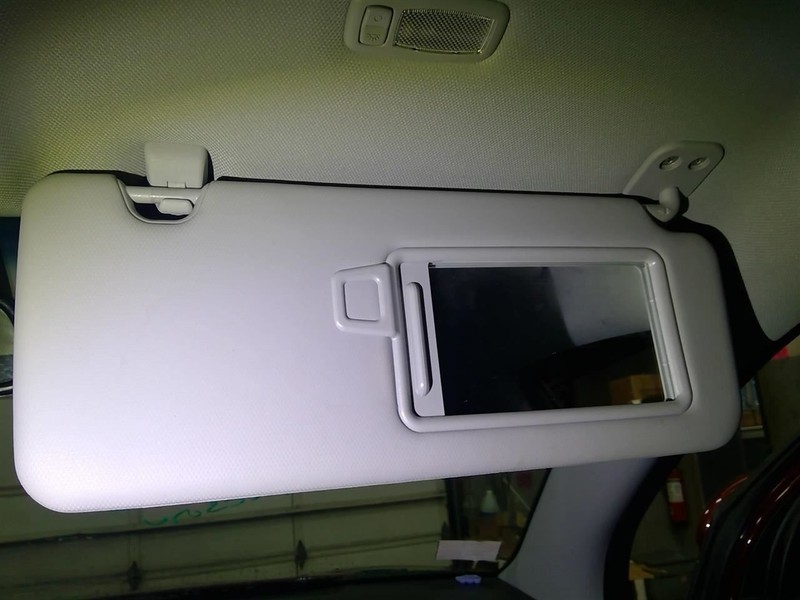 Passenger Right Sun Visor Without Sunroof Fits 16-21 TUCSON 1743617