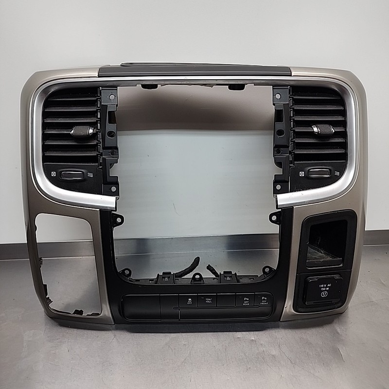 2013 2014 2015 2018DODGE RAM 1500 2500 3500 RADIO SURROUND DASH BEZEL TRIMOE