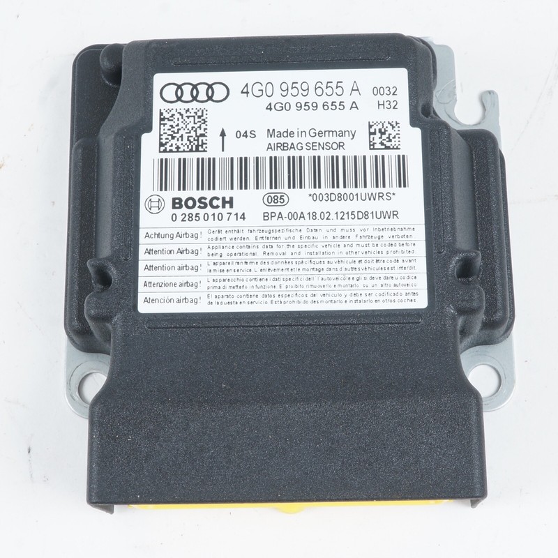 2012 - 2017AUDI A6 A7RESTRAINT DIAGNOSTIC COMPUTER MODULE UNIT 4G0959655