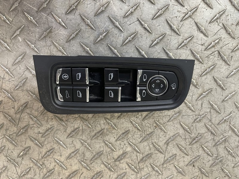 7PP959858 10-16 Porsche Panamera 970 Master Window Mirror Power Switch Black