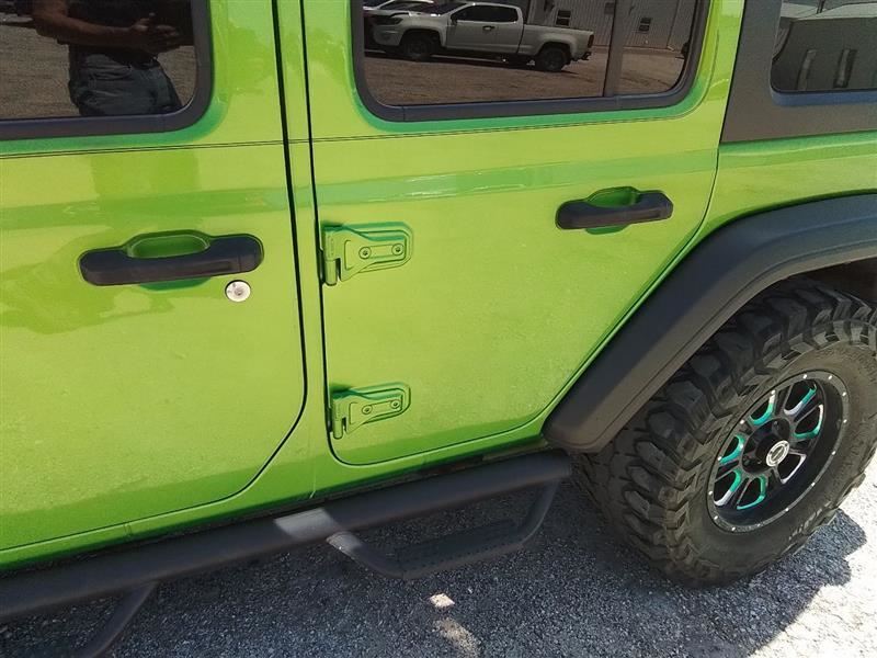 Driver Rear Side Door Full Door Manual Window Fits 18-20 WRANGLER 3263951