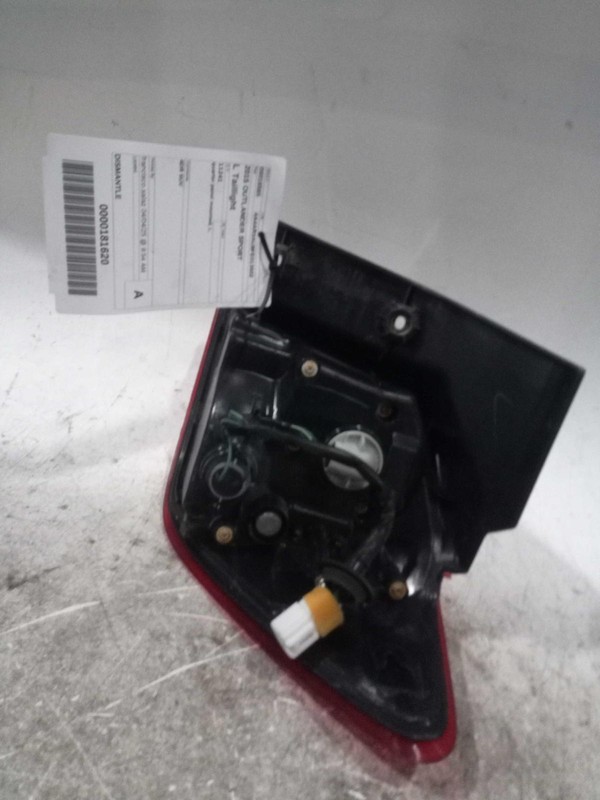 2015 Mitsubishi Outlander Sport Left Tail Light Assembly White 706757 Used