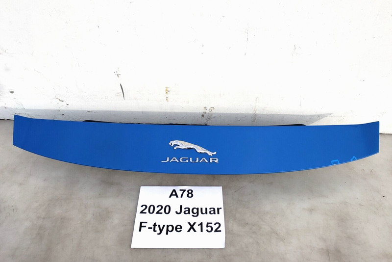 ✅ 14-21 OEM Jaguar F-Type X152 Convertible Rear Trunk Lid Spoiler Assy Blue 1BJ*