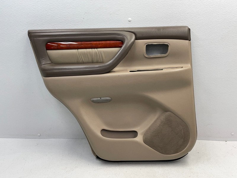 1998-2002 Lexus LX470 Rear Left Driver Interior Door Cover Panel Beige 1535 OEM