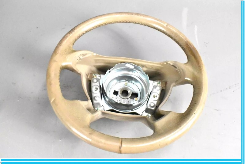 96-98 Mercedes R129 SL500 SL320 SL600 Steering Wheel Beige 1704600103 OEM