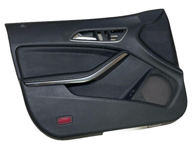 Mercedes CLA250 door panel trim 14 19 front left side leather OEM 11772039009D88