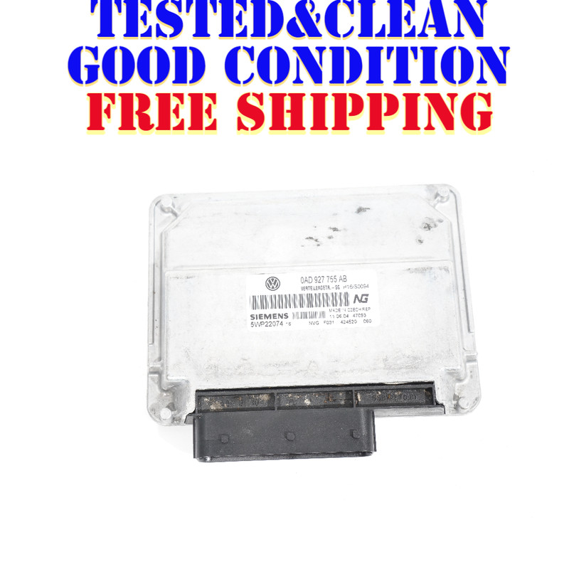 2004 - 2007 VOLKSWAGEN TOUAREG TRANSFER CASE CONTROL MODULE 0AD927755AB OEM