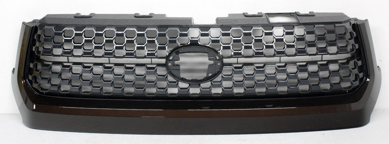 OEM Grille For Toyota Tundra SR5, TRD SMOKED MESQUITE (CODE 4X4) 53101-0C040-E0