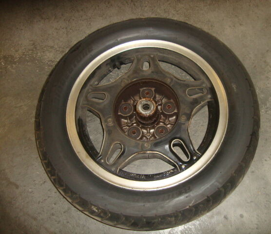 1980 Honda GL1100 GL 1100 Goldwing Rear Rim Tire Wheel Hub 130/90-17 Gold Wing