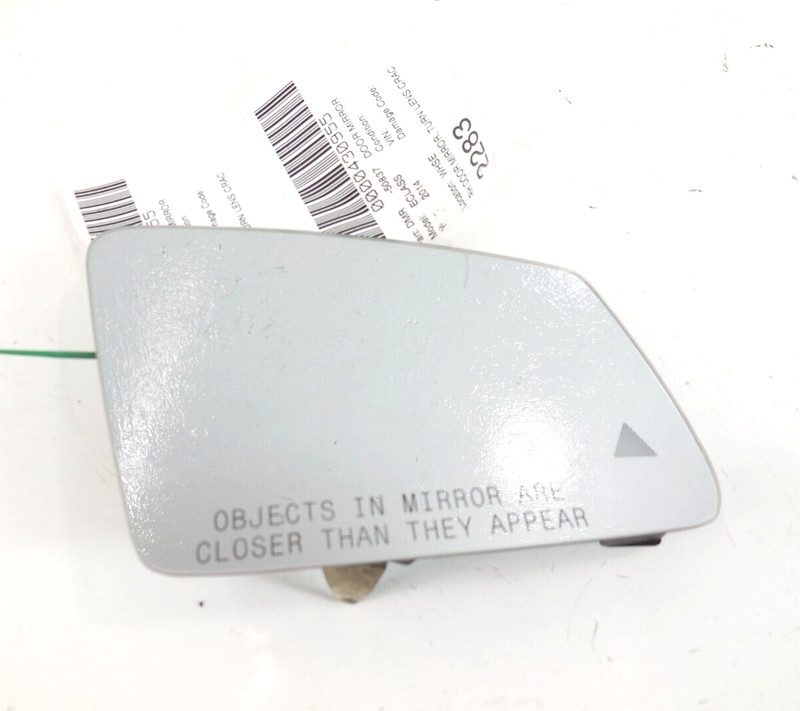2011-2014 Mercedes-Benz E350 Door Mirror Glass ONLY Passenger Right OEM