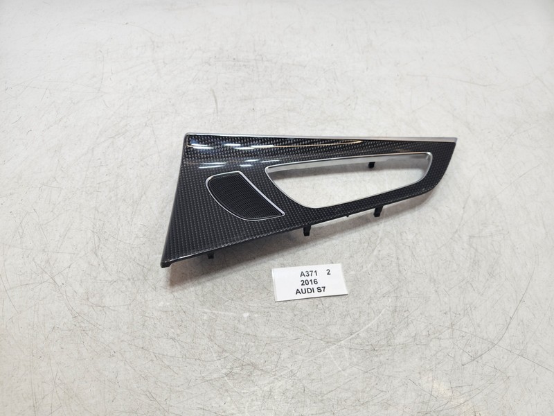 ✅ 2014-2018 OEM Audi RS7 A7 S7 Rear Right Passenger Door Panel Trim Carbon Fiber