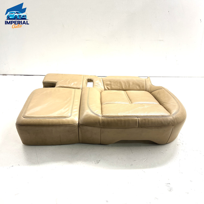 2011-2018 PORSCHE CAYENNE - REAR LEFT DRIVER SEAT LOWER CUSHION BEIGE OEM