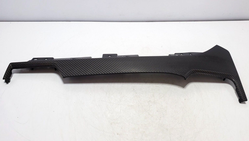 ✅ 2016-2020 OEM Tesla Model X Right Passenger Dash Dashboard Trim Carbon Fiber