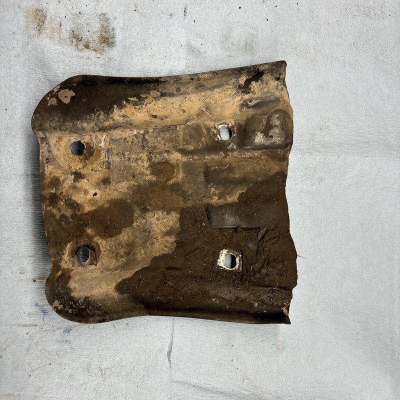 1993 Yamaha RT 180 Enduro Motorcycle Frame Skid Plate Motor Guard