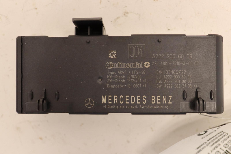 2015-2018 MERCEDES C-CLASS C300 W205 SEDAN TAILGATE TRUNK LID CONTROL MODULE OEM