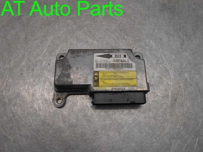 05 06 TRAILBLAZER EXT ENVOY XL AIRBAG AIR BAG CONTROL MODULE OEM 15789032