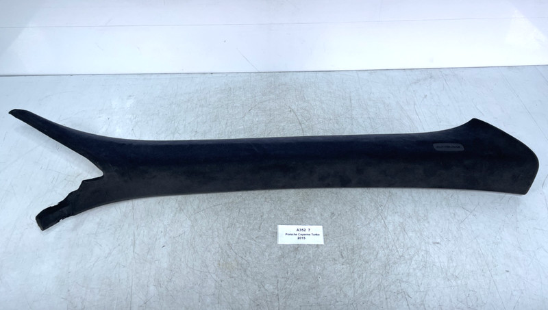 ✅ 11-18 OEM Porsche Cayenne 958 Front Right Passenger A Pillar Trim Panel Black