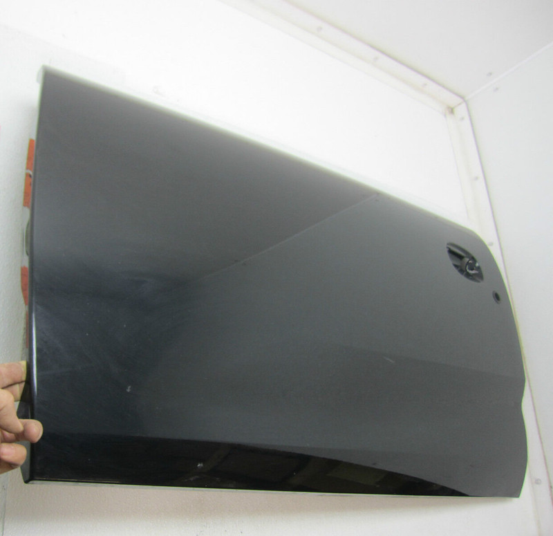 DOOR PANEL SKIN BLACK OUTER DRIVER SIDE 03-07 SATURN ION QUAD COUPE 2DR REDLINE