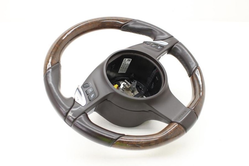 10-16 PANAMERA Turbo AWD Brown Steering Wheel with Controls