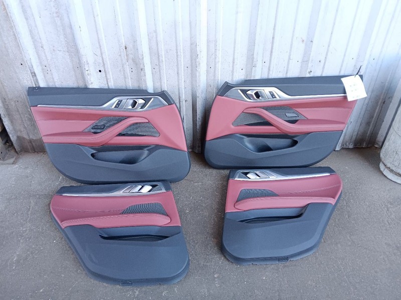 22-24 BMW G26 430i M440i I4 Gran Coupe Door Panel Set Front Rear Red