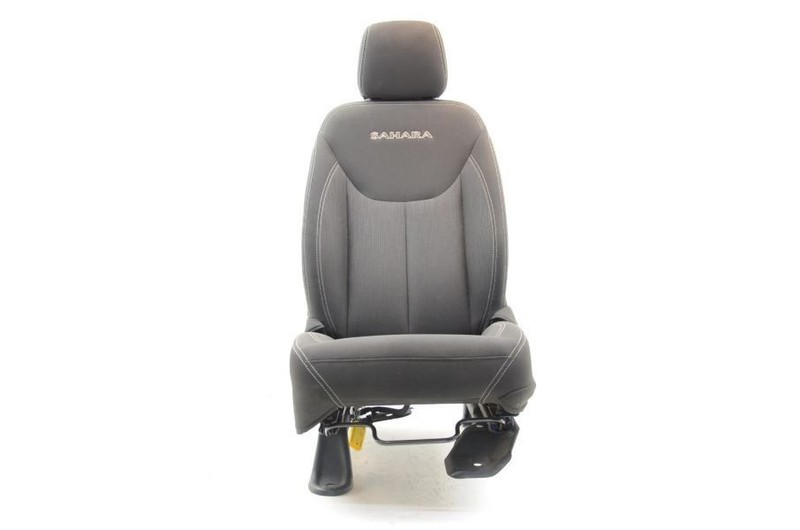 2011-2017 Jeep Wrangler 3.6L Passenger Right Front Black Cloth Seat