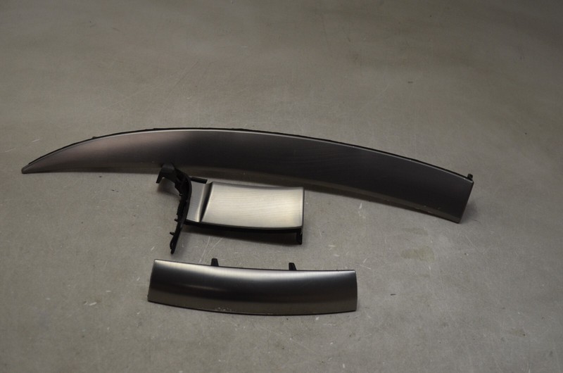 08-13 INFINITI G37 COUPE FRONT DASH TRIM SET OF 3 ITEMS OEM