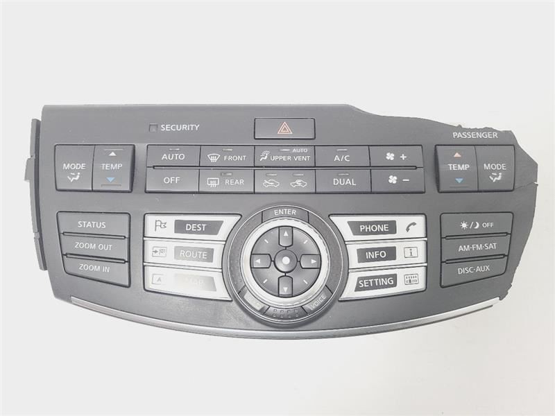 Temperature Control Dash Mounted Fits 08-10 INFINITI M35 566189