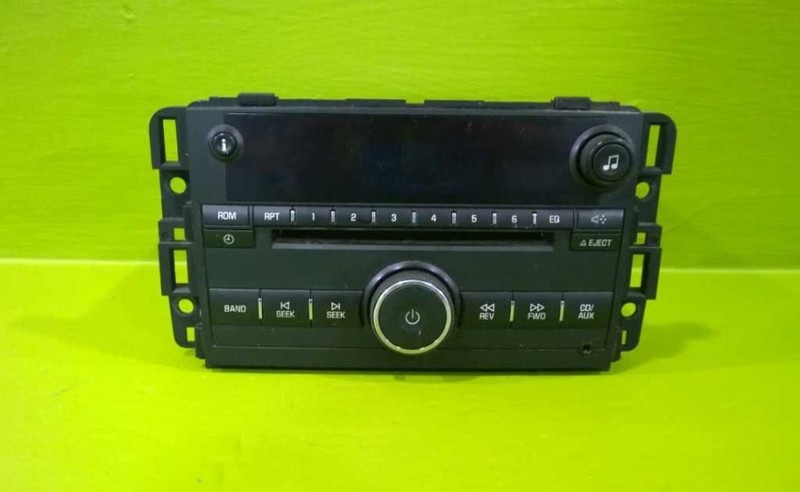 09 10 11 12 13 14 15 16 CHEVY IMPAPA AM FM RADIO CD PLAYER TESTED OEM 221-6