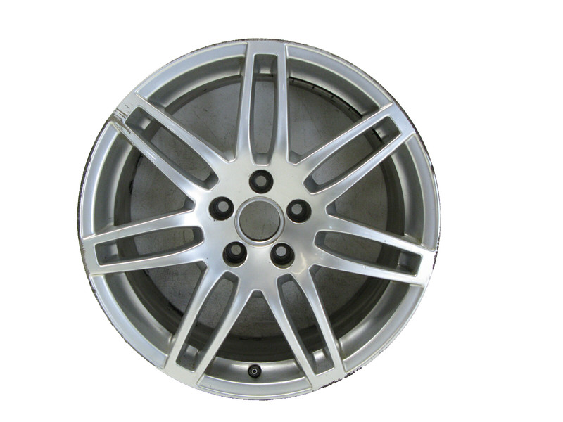 04-09 AUDI QUATTRO B7 A4 S4 8JX18 18" ET43 14 SPOKE WHEEL RIM OEM 051721 3