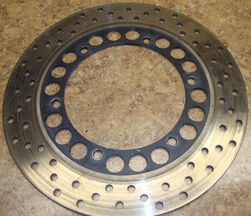 2001 Yamaha FZS1 FZ1 FZ 1 FZS1000 Fazer Rear Disk Brake Rotor Wheel Rim Back 01