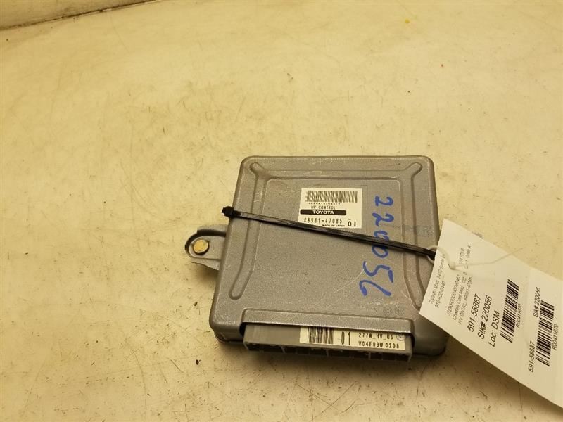04 05 06 07 08 09 TOYOTA PRIUS RIGHT QUARTER HYBRID - ELECTRIC ECM