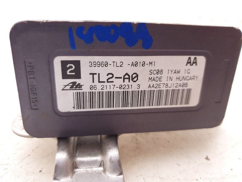 2009 ACURA TL 3.5L 2WD AT YAW RATE STABILITY CONTROL MODULE ECM